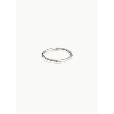 샵아모멘토 소피부하이 25SS Classic Circle Bangle, Silver
