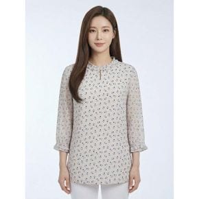 여성 전판 기하학 프린트 티블라우스 ALTRM4131 509 G_P338148664