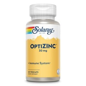 6개X  솔라레이  OptiZinc  30  mg  60  캡슐