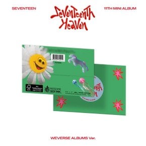 [WEVERSE]세븐틴 - 미니앨범 11집 [Seventeenth Heaven] Weverse Albums Ver. / Seventeen - 11Th Mini Album [Seventeenth Heaven] Weverse Albums Ver.