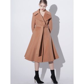 Flared Coat (CAMEL)