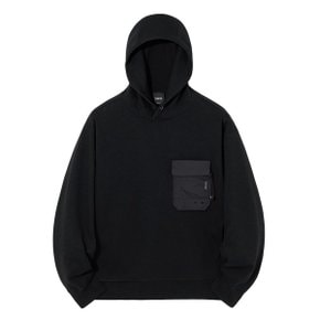 유니 EDGE SLIT POCKET HOOD  BLACK  _P368524311