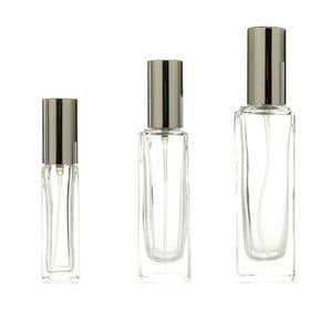 휴대용 화장품 스프레이 유리 공병 실버 10ml