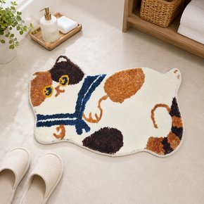 날으는 고양이 욕실 발매트