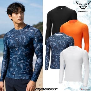 YMM25203[다이나핏]남성 매스업 자외선 차단 짐 커버업 겸용 긴팔 래쉬가드 (기존가 79,000원)