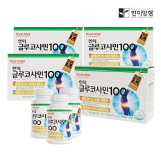 글루코사민100 관절 연골 영양제 550mg 90정 3병 X 4박스