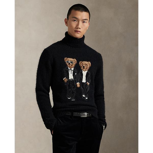 남성 랄프 앤 리키 턱시도 베어 스웨터(MNPOSWE16822429001)