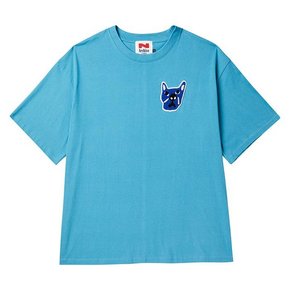[COLLECTION LINE] HAND DRAWING WAPPEN T-SHIRT TURKEY BLUE[A]