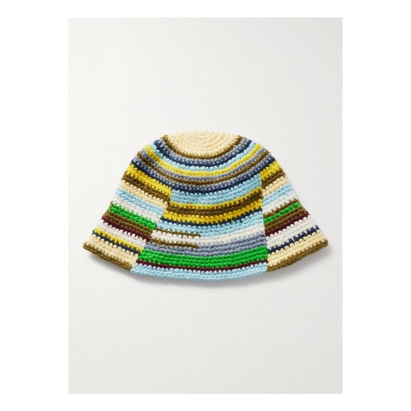 크로셰  코튼 버킷 햇 그린 46376663162835254