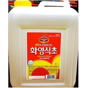 식초 화영 쉐프원 양조 대상 15L 식당용 업소용 업소