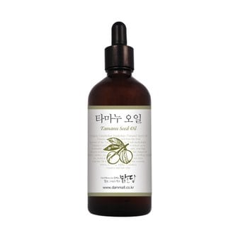 맑을담 타마누 오일 100ml 유기농 비정제