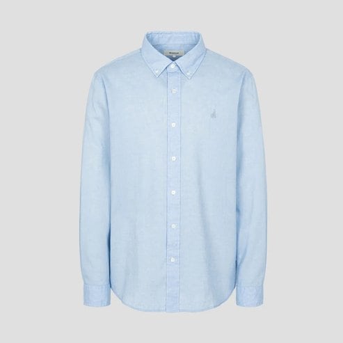 빈폴 24SS 리넨 블렌드 셔츠 - 스카이 블루(BC4364C22Q)