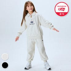 뉴발란스키즈 ESSENTIAL_다운카라 아동 스웻셋업 NK9YF1101U