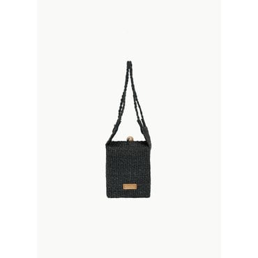 샵아모멘토 안칸 25PS Tiwi Box Purse, Black