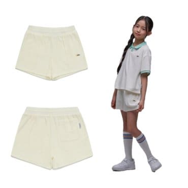 내셔널지오그래픽키즈 [여아 핫썸머 코디 추천]  테리 반바지 K242GHP030 IVORY