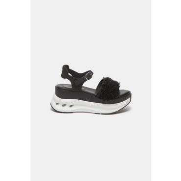 슈콤마보니 Flower strap sandal(black) DG2AM25026BLK
