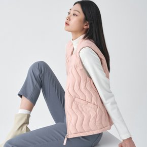 (2컬러) 신클라우드 웨이브 집업 베스트 LSVTO151