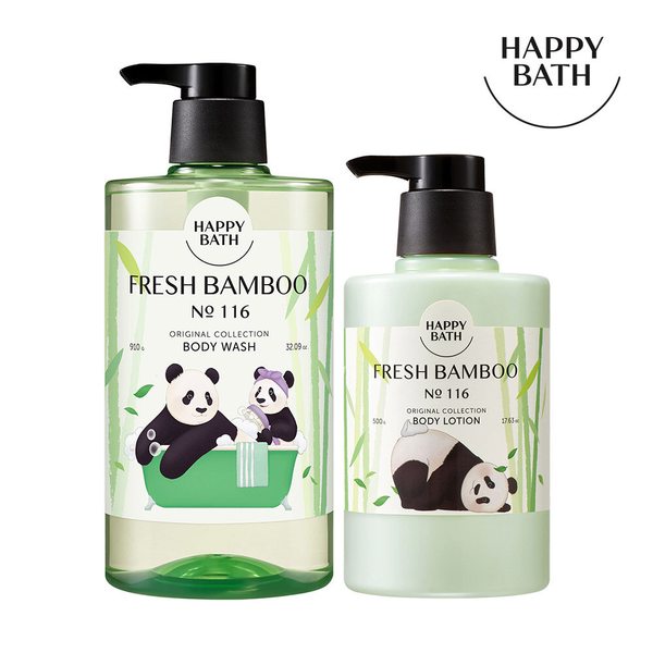 오리지널컬렉션 프레시대나무 바디워시,로션 세트 (바오콜라보)