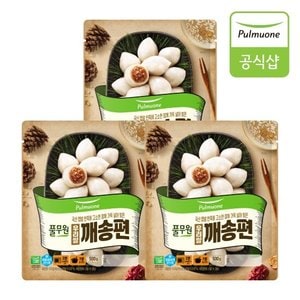 풀무원 우리쌀 깨송편 (500g)X3개