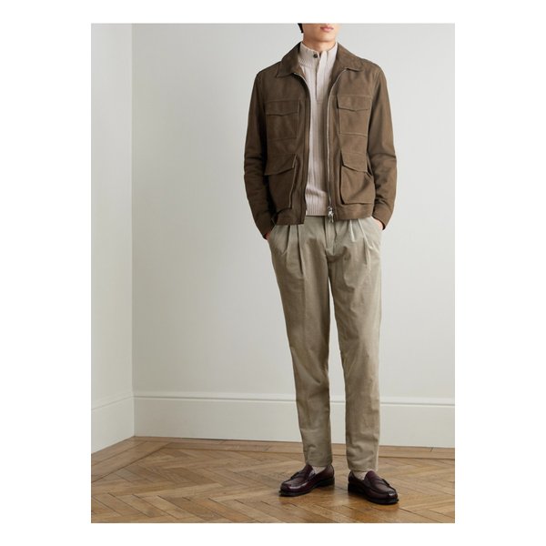 엔필 스탠리 투치 골지  캐시미어 롤넥 스웨터 그레이 46376663162945105