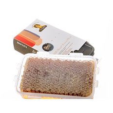 소백산꿀아저씨 [자연맛남] 국내산 토종방식 꿀 팩 벌집꿀 500g(팩포장)