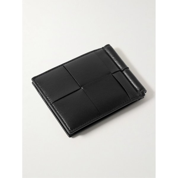 카세트 인트레치아토 가죽 바이폴드 카드지갑 머니클립 1647597353800563