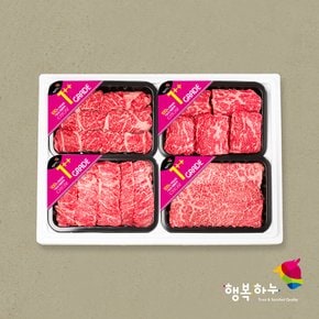 1++ 등급 정읍 김상준명인 로얄세트 1.2kg 등심,안심,채끝,특수부위 명절선물세트