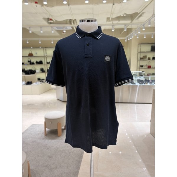 [부산점] 남성 오가닉 코튼 슬림핏 반팔 폴로 티셔츠 2200010-S0018-V0020