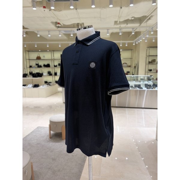[부산점] 남성 오가닉 코튼 슬림핏 반팔 폴로 티셔츠 2200010-S0018-V0020