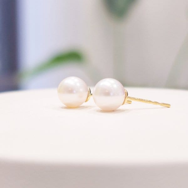 [부산점] 펄플레인 아코야진주(7mm) 귀걸이 241610004