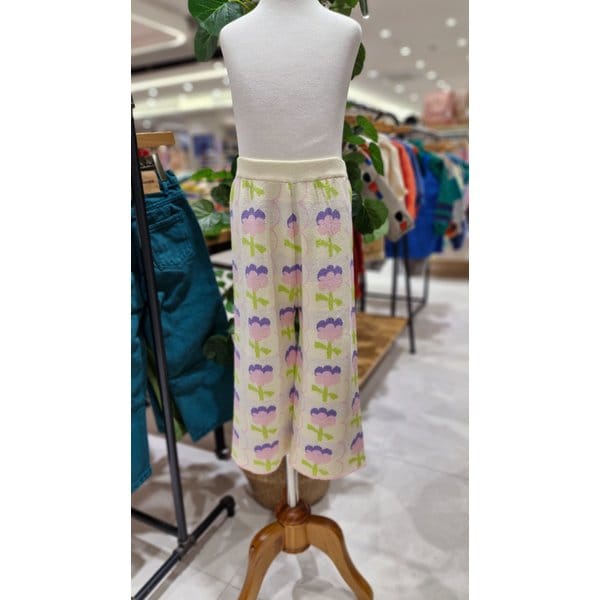 [파주점] 리틀그라운드(PU)테일스쿱- 니트와이드팬츠 7511441006