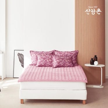 신앙촌 모달 극세사 패드 [베리] 패드 S (1인용) 버건디