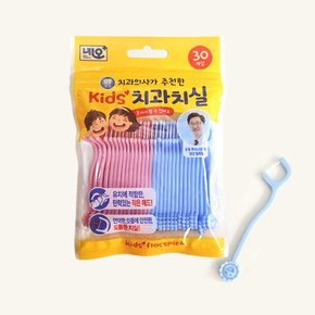 네오 치과 키즈치실 30px3개/어린이 유치 치실