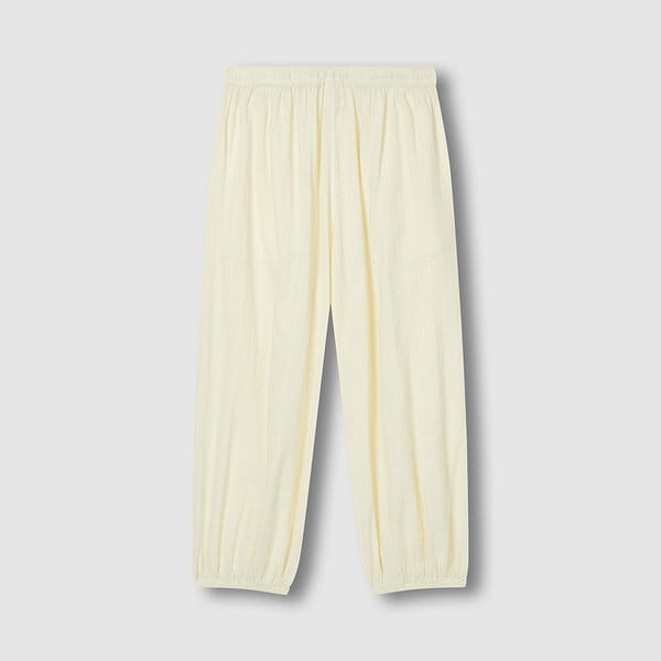 여 도비 벌룬 8부 파자마 팬츠 J206202066025