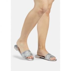 4412103 ALDO SLIDE GHALIA FLEX - Mules silver