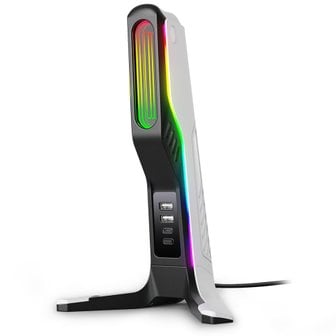  IFYOO RGB USB Type-C PC Xbox One Xbox Series SX PS5 PS4 & 게이밍 헤드셋 스탠드 2개와