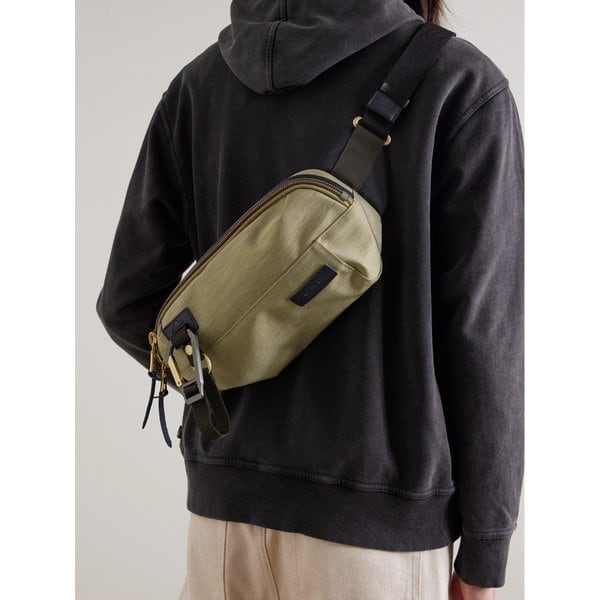 마스터피스 가죽 트리밍 나일론 트윌 벨트 백 46376663163043834