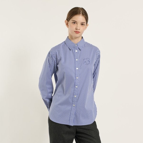[여주점] 빅로고 스트라이프 셔츠 B5D9B403