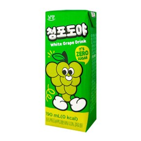 청포도야 190ml x 24팩 / 청포도주스
