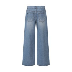 여성 와이드핏 로우 데님 JEAN
