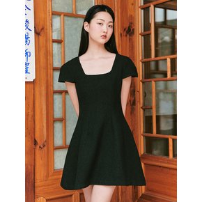 Bridal Waltz Mini Dress_black