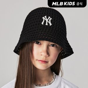 MLB키즈 (공식)24SS 베이직 크로쉐 돔햇 7AHTB0143-50BKS