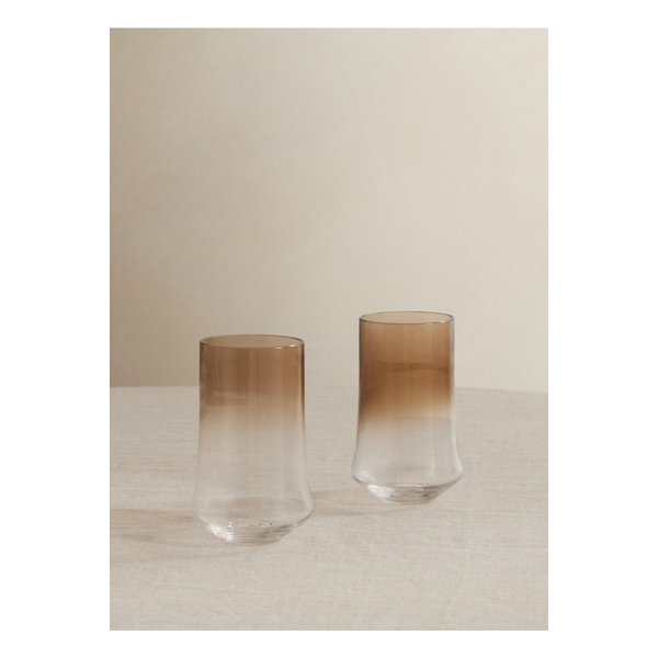 브루넬로쿠치넬리 무라노 글라스 텀블러 2p 세트 투명 1647597354426149