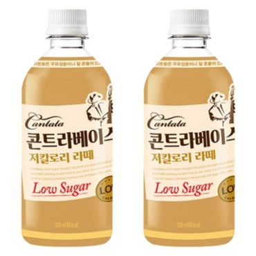  [칸타타] 콘트라베이스 콜드브루 저칼로리 라떼 500ml x 18PET