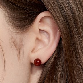 [천우희, 윤은혜 착용][sv925] red onyx earring