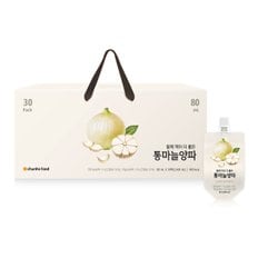 [무료배송][천호엔케어] 통마늘양파 프리미엄 80mL x 30개입