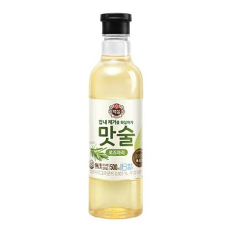  CJ제일제당 백설 맛술 로즈마리 500ml x12개