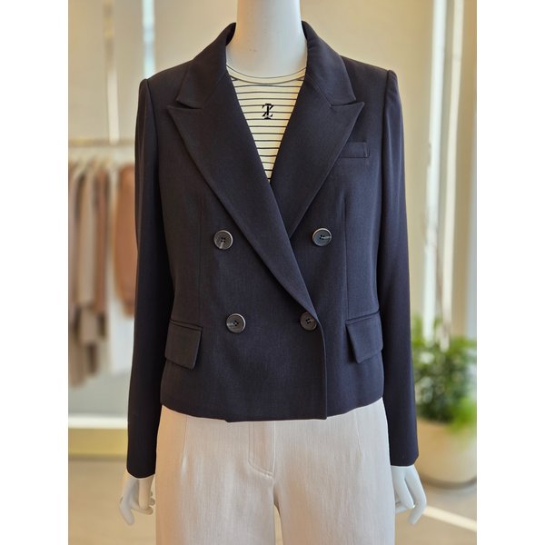 [여주점] [더 아이잗] 여성 플랩 포켓 더블 브레스트 재킷 (IN9A0JK08)