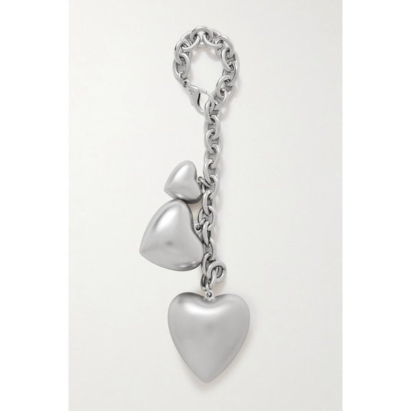 록산느 애슐린 퍼피 하트 실버톤 백 참 46376663162971060