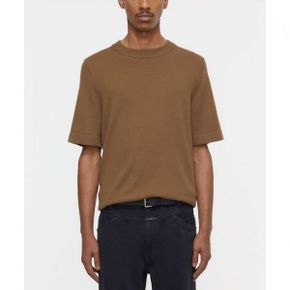 (M) 크루 넥 티셔츠 티크 우드 CREW NECK SHORT SLEEVE TEAK WOOD